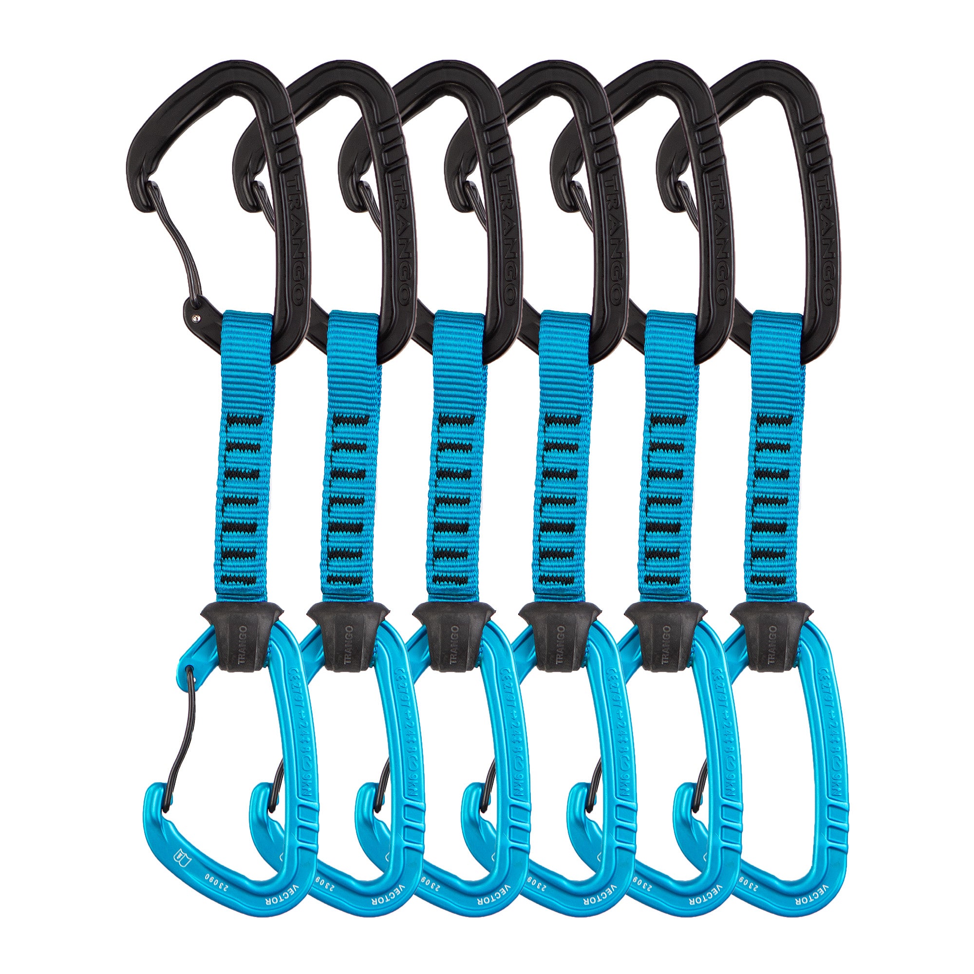 Fusion Climb buy 6-Pack 11cm Quickdraw Set with Contigua Straight Gate Carabinger