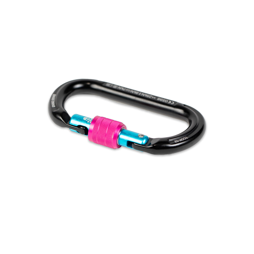 Oval K Locking Carabiner