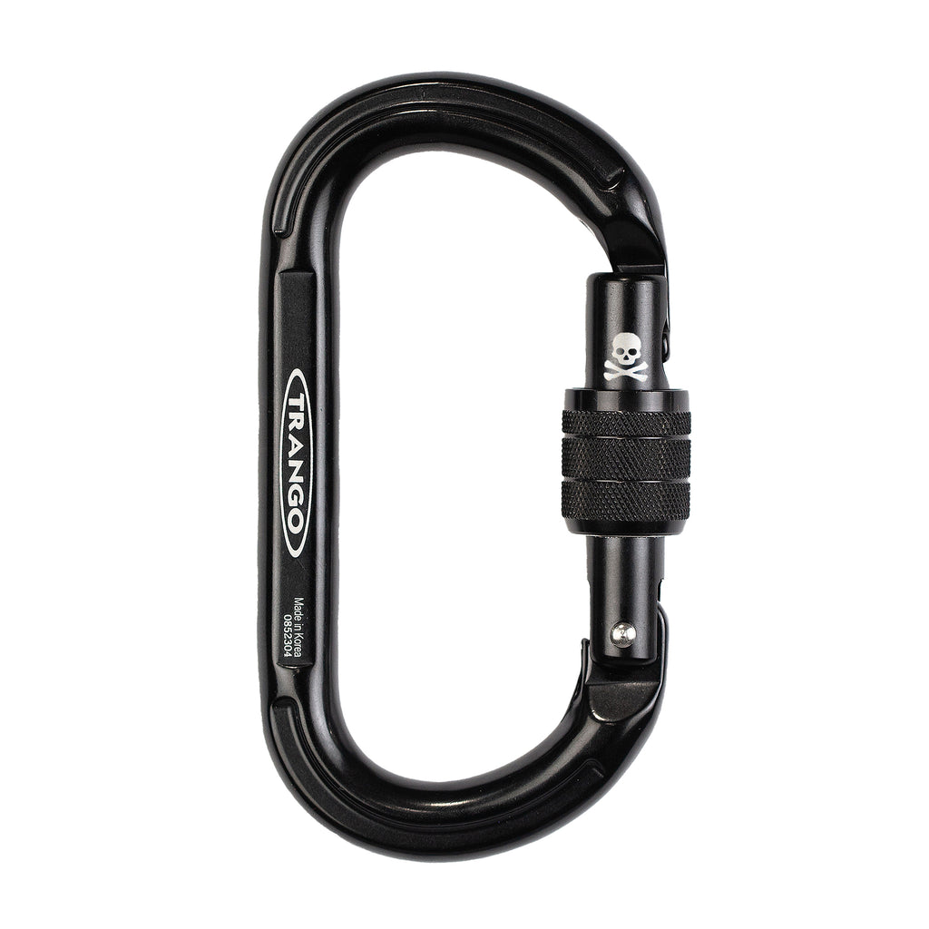 Oval K Locking Carabiner