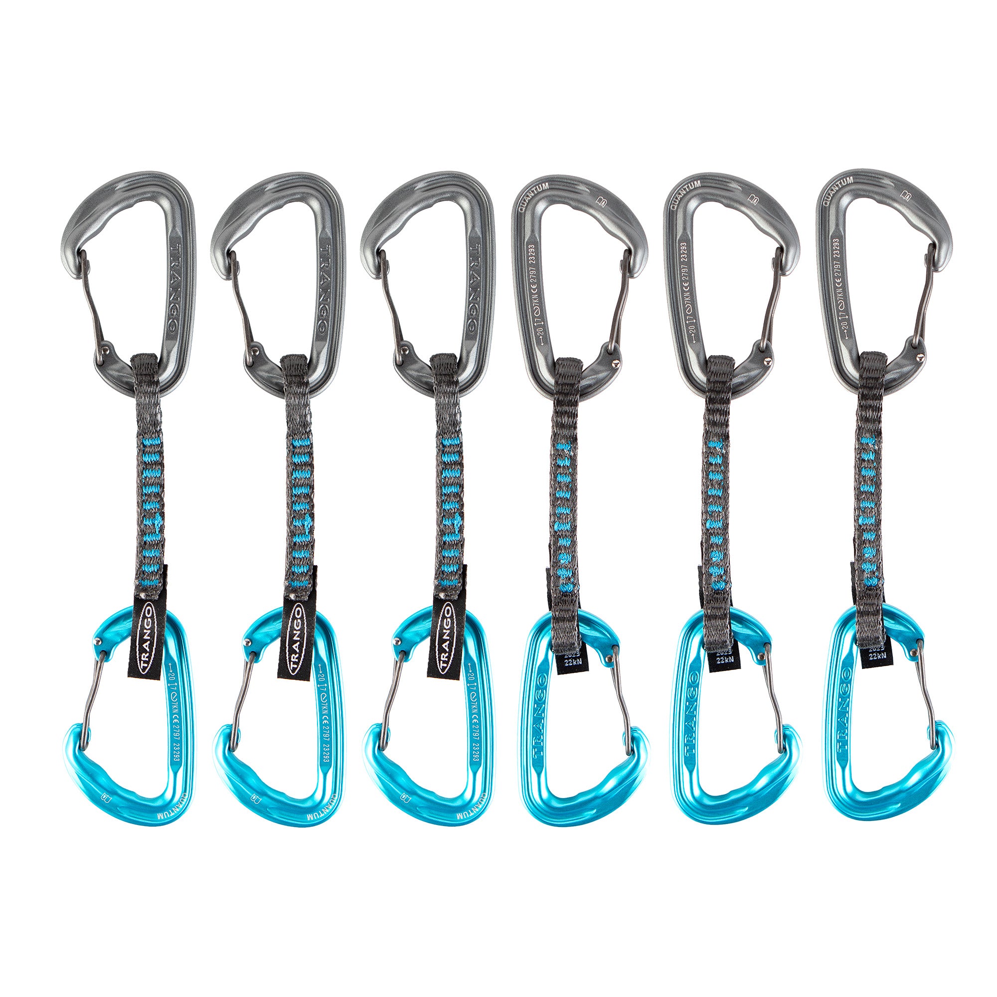 Quickdraw Pack Quantum Quickdraw 6-Pack | Trango Rock Climbing Gear & Equipment